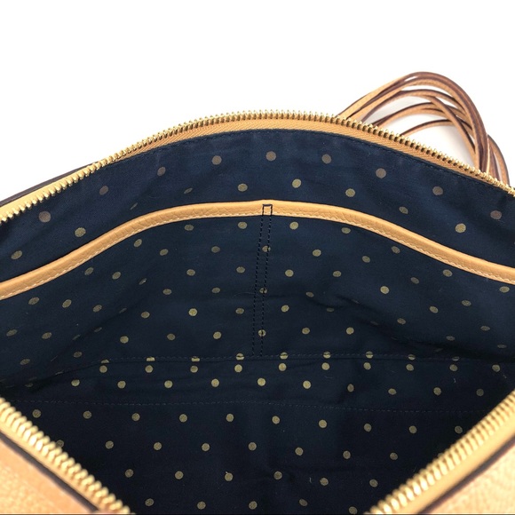 Kate Spade Camel Pebbled Leather Satchel - Picture 5 of 12